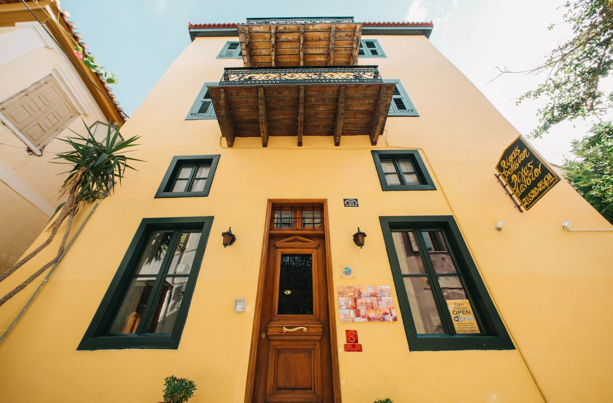 Rigas Pension Nafplion Exteriör bild